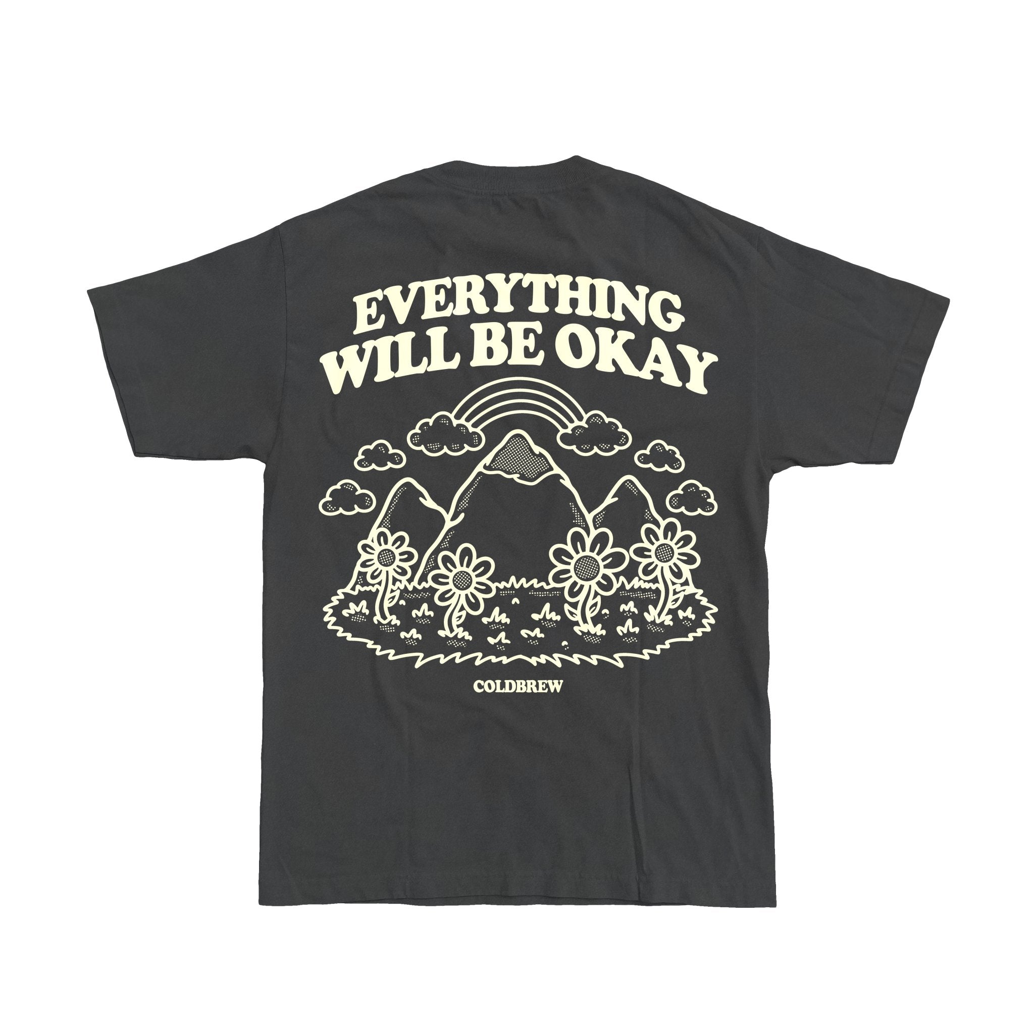 EVERYTHING WILL BE OKAY (BLACK) - coldbrew